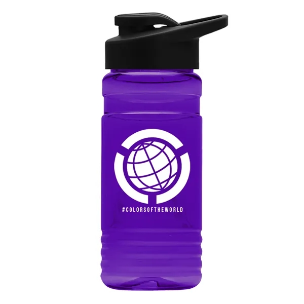 20 OZ. Big Grip Transparent Bottle -Drink-thru Lid... from ASI 40480 Koozie Group