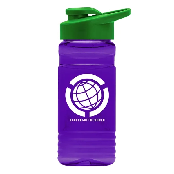 20 OZ. Big Grip Transparent Bottle -Drink-thru Lid... from ASI 40480 Koozie Group