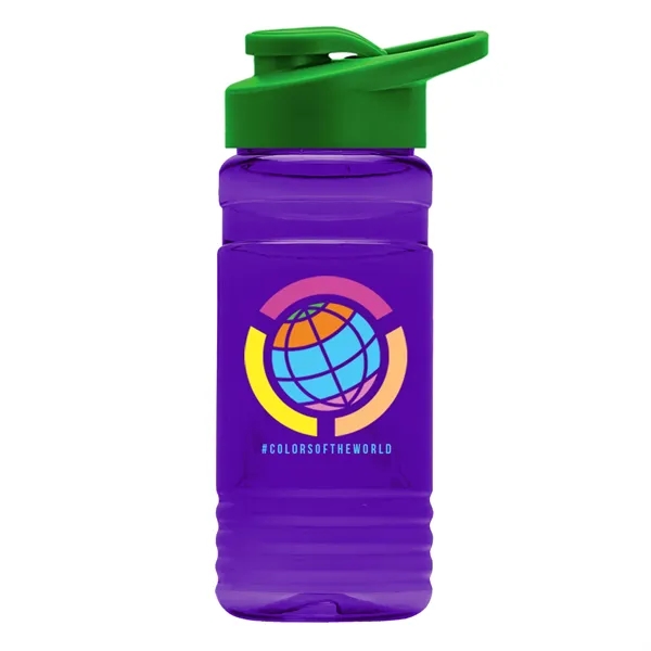 20 OZ. Big Grip Transparent Bottle -Drink-thru Lid... from ASI 40480 Koozie Group