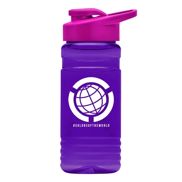 20 OZ. Big Grip Transparent Bottle -Drink-thru Lid... from ASI 40480 Koozie Group