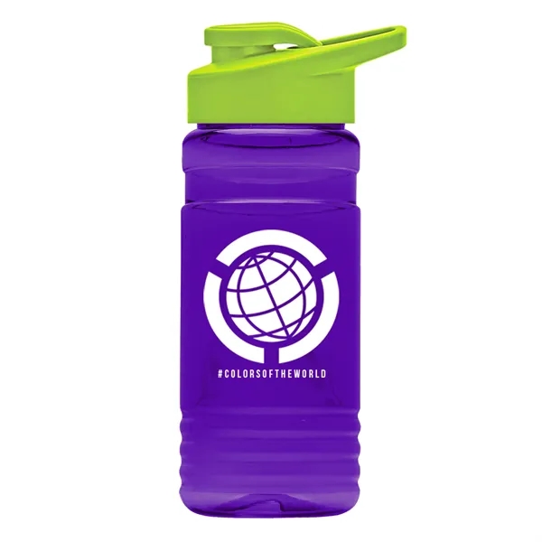 20 OZ. Big Grip Transparent Bottle -Drink-thru Lid... from ASI 40480 Koozie Group