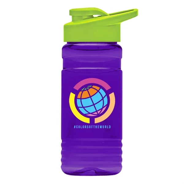 20 OZ. Big Grip Transparent Bottle -Drink-thru Lid... from ASI 40480 Koozie Group