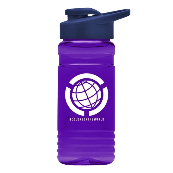 20 OZ. Big Grip Transparent Bottle -Drink-thru Lid... from ASI 40480 Koozie Group