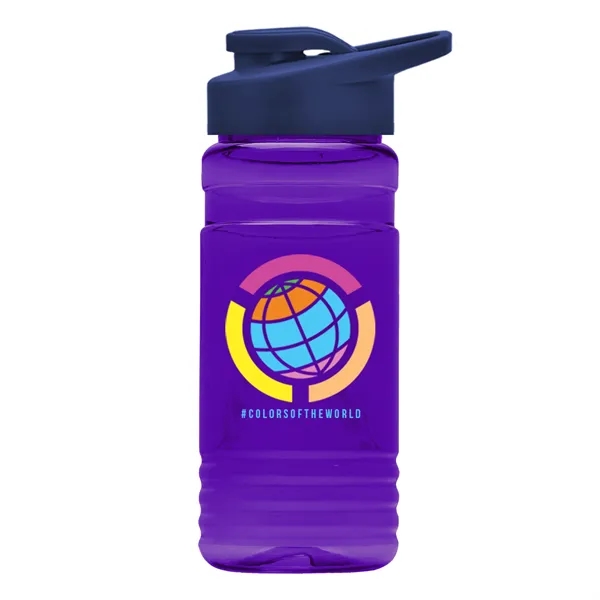 20 OZ. Big Grip Transparent Bottle -Drink-thru Lid... from ASI 40480 Koozie Group