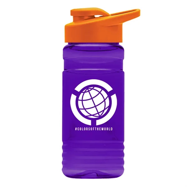 20 OZ. Big Grip Transparent Bottle -Drink-thru Lid... from ASI 40480 Koozie Group