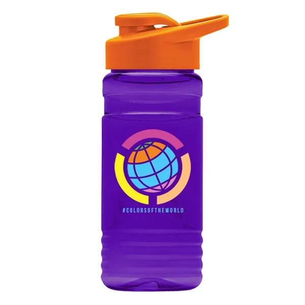 20 OZ. Big Grip Transparent Bottle -Drink-thru Lid... from ASI 40480 Koozie Group