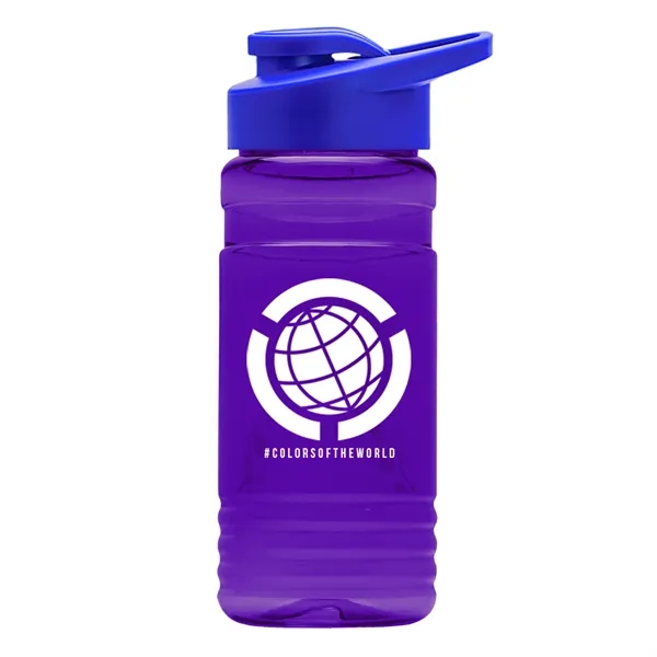 20 OZ. Big Grip Transparent Bottle -Drink-thru Lid... from ASI 40480 Koozie Group