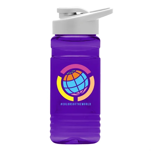 20 OZ. Big Grip Transparent Bottle -Drink-thru Lid... from ASI 40480 Koozie Group