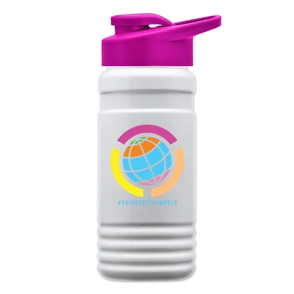 20 OZ. Big Grip Transparent Bottle -Drink-thru Lid... from ASI 40480 Koozie Group