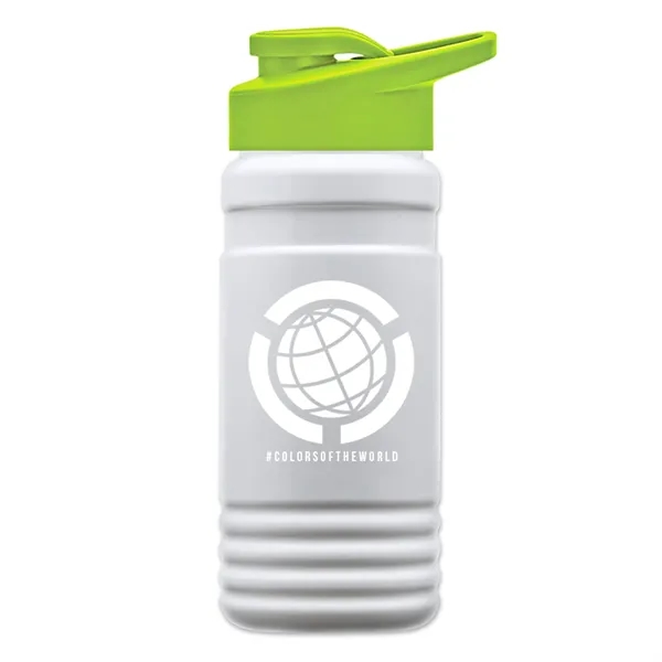 20 OZ. Big Grip Transparent Bottle -Drink-thru Lid... from ASI 40480 Koozie Group