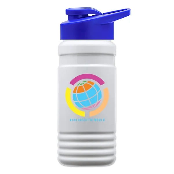 20 OZ. Big Grip Transparent Bottle -Drink-thru Lid... from ASI 40480 Koozie Group