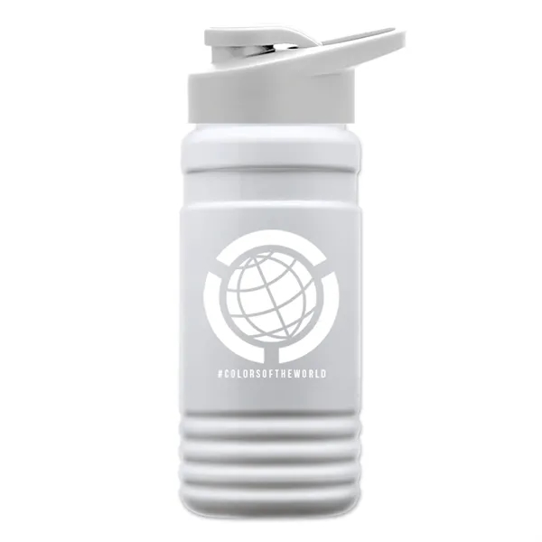 20 OZ. Big Grip Transparent Bottle -Drink-thru Lid... from ASI 40480 Koozie Group