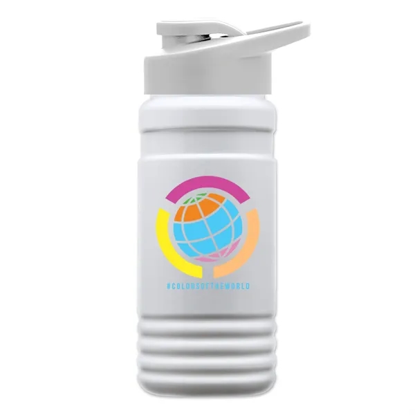 20 OZ. Big Grip Transparent Bottle -Drink-thru Lid... from ASI 40480 Koozie Group