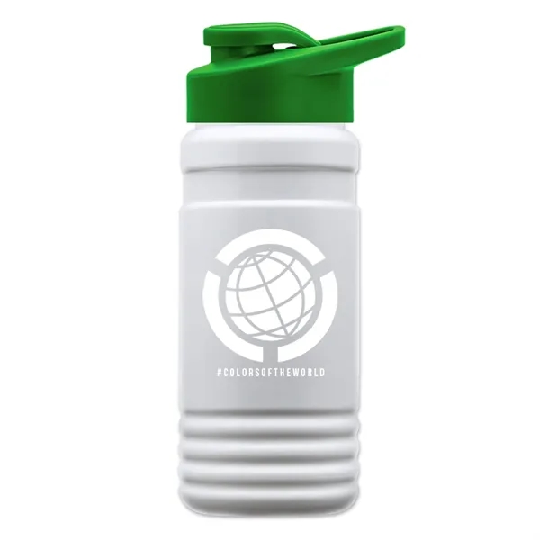 20 OZ. Big Grip Transparent Bottle -Drink-thru Lid... from ASI 40480 Koozie Group