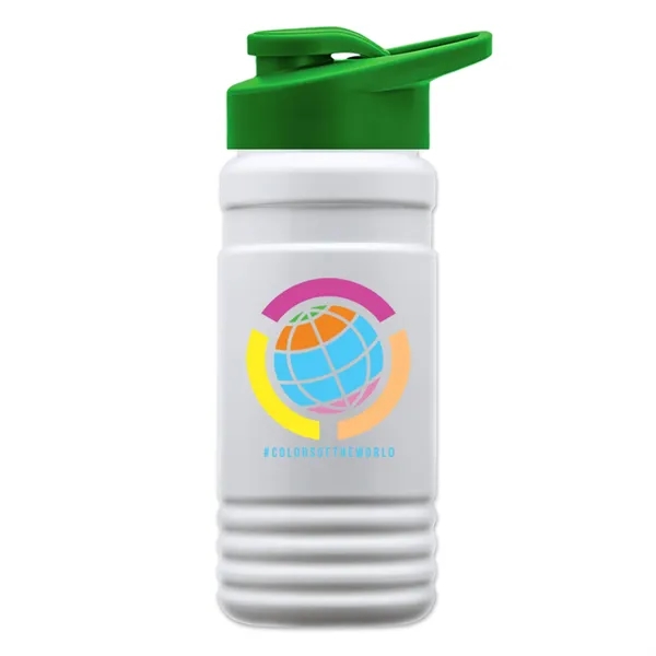 20 OZ. Big Grip Transparent Bottle -Drink-thru Lid... from ASI 40480 Koozie Group