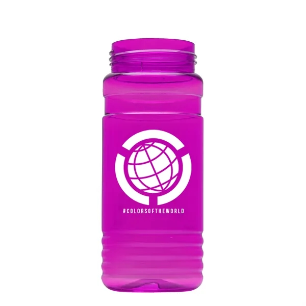 20 OZ. Big Grip Transparent Bottle -Drink-thru Lid... from ASI 40480 Koozie Group