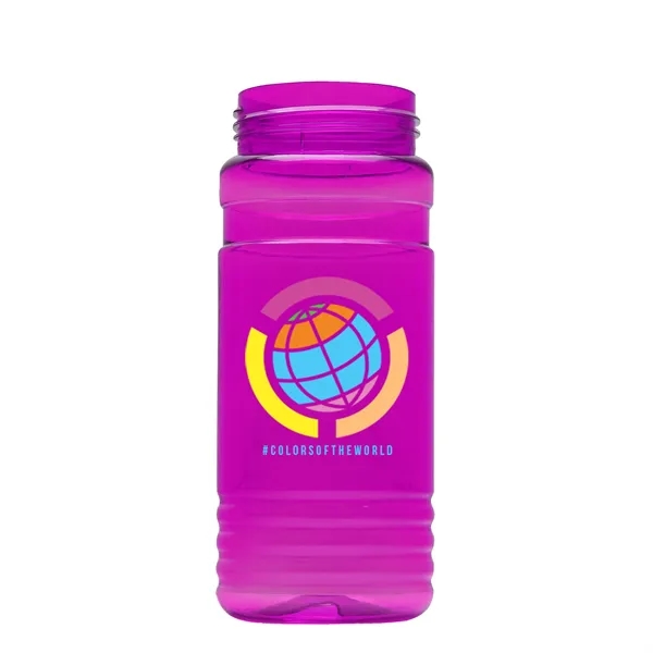 20 OZ. Big Grip Transparent Bottle -Drink-thru Lid... from ASI 40480 Koozie Group