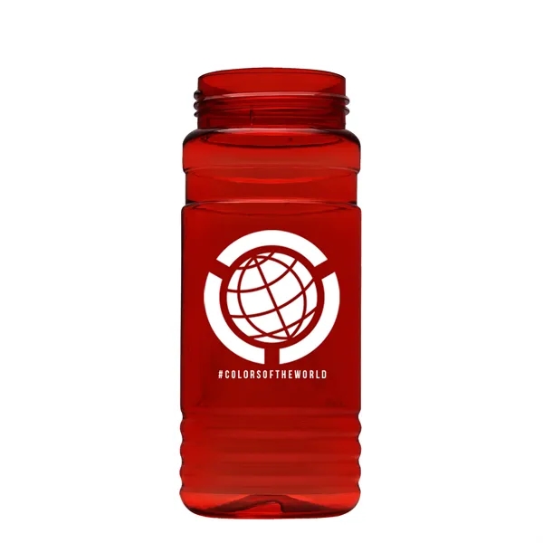 20 OZ. Big Grip Transparent Bottle -Drink-thru Lid... from ASI 40480 Koozie Group
