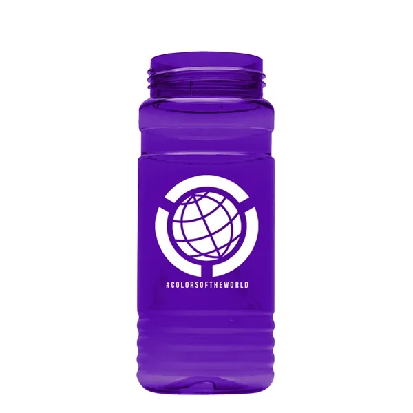 20 OZ. Big Grip Transparent Bottle -Drink-thru Lid... from ASI 40480 Koozie Group