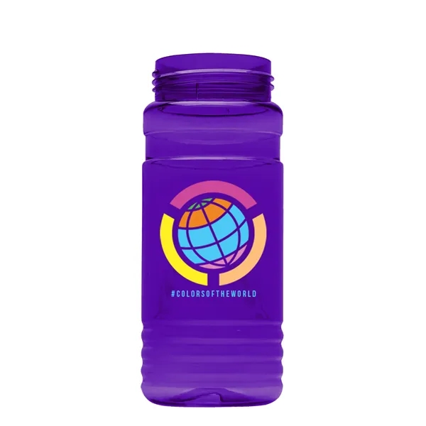 20 OZ. Big Grip Transparent Bottle -Drink-thru Lid... from ASI 40480 Koozie Group