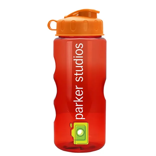 Mini mountain bottle, 22 oz., with flip top lid.... from ASI 40480 Koozie Group