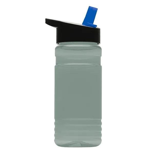 Big Grip 20 oz. Transparent Bottle -Flip Straw Lid... from ASI 40480 Koozie Group