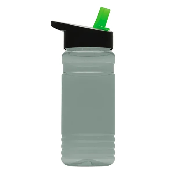 Big Grip 20 oz. Transparent Bottle -Flip Straw Lid... from ASI 40480 Koozie Group