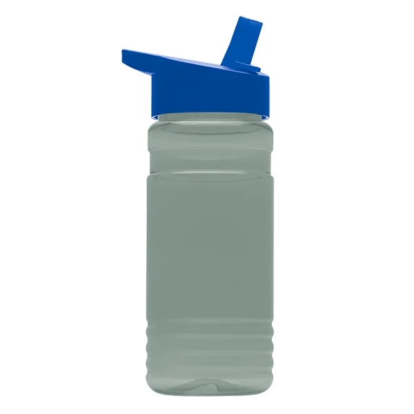 Big Grip 20 oz. Transparent Bottle -Flip Straw Lid... from ASI 40480 Koozie Group