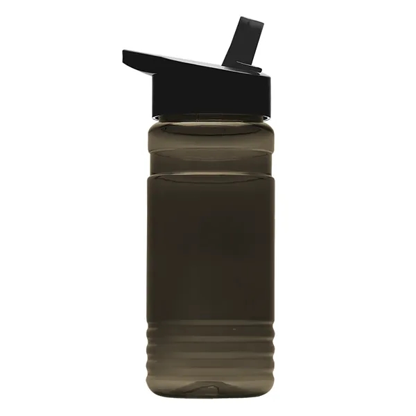 Big Grip 20 oz. Transparent Bottle -Flip Straw Lid... from ASI 40480 Koozie Group