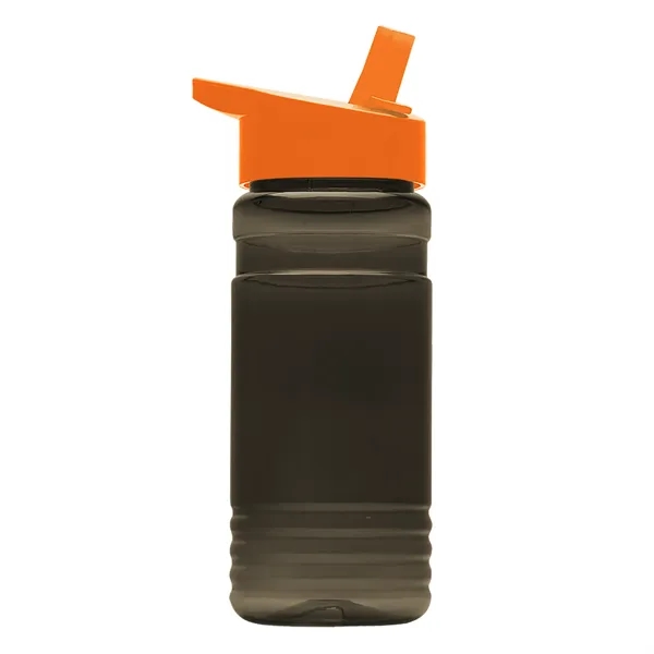 Big Grip 20 oz. Transparent Bottle -Flip Straw Lid... from ASI 40480 Koozie Group