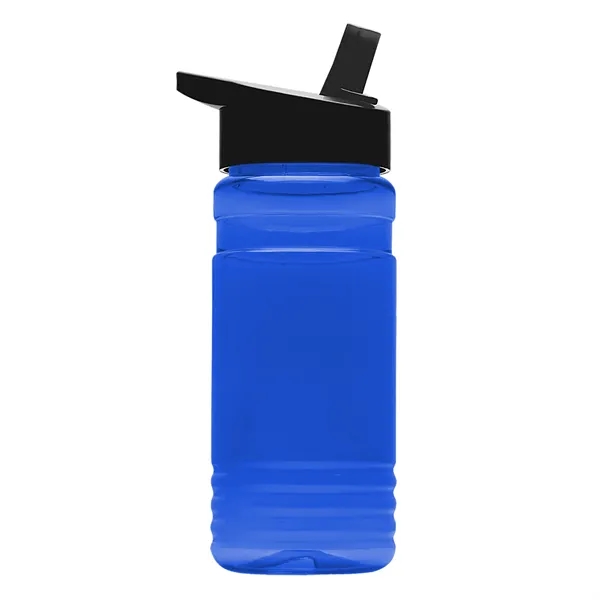 Big Grip 20 oz. Transparent Bottle -Flip Straw Lid... from ASI 40480 Koozie Group