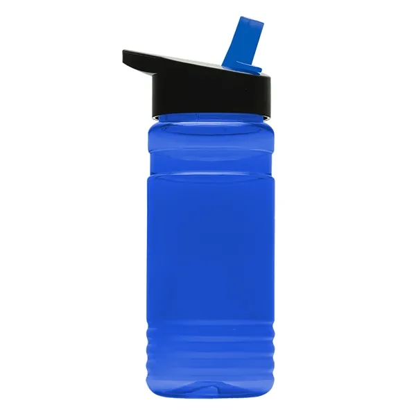Big Grip 20 oz. Transparent Bottle -Flip Straw Lid... from ASI 40480 Koozie Group