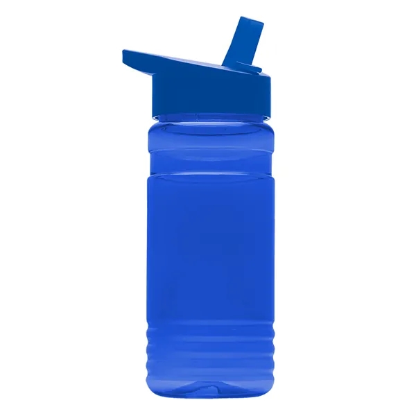 Big Grip 20 oz. Transparent Bottle -Flip Straw Lid... from ASI 40480 Koozie Group