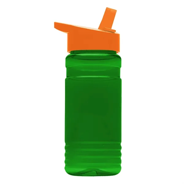 Big Grip 20 oz. Transparent Bottle -Flip Straw Lid... from ASI 40480 Koozie Group