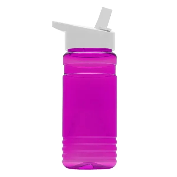 Big Grip 20 oz. Transparent Bottle -Flip Straw Lid... from ASI 40480 Koozie Group