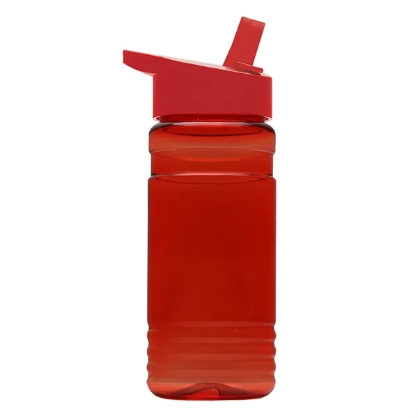 Big Grip 20 oz. Transparent Bottle -Flip Straw Lid... from ASI 40480 Koozie Group