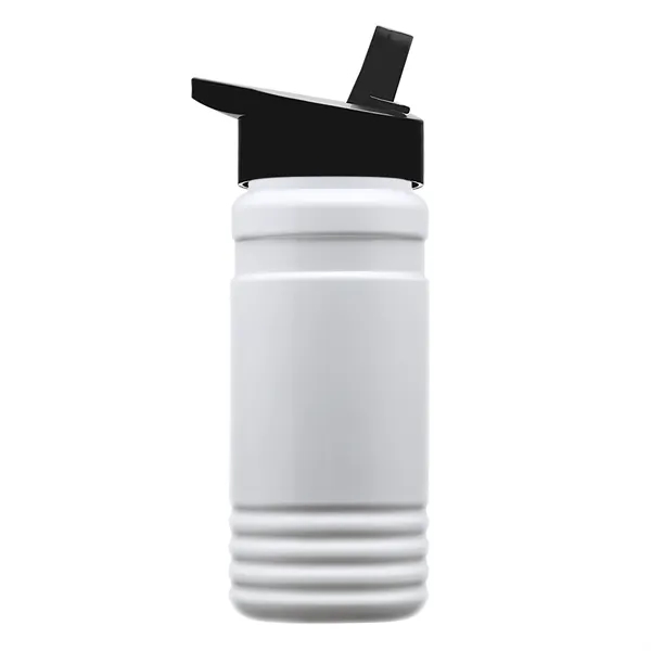 Big Grip 20 oz. Transparent Bottle -Flip Straw Lid... from ASI 40480 Koozie Group
