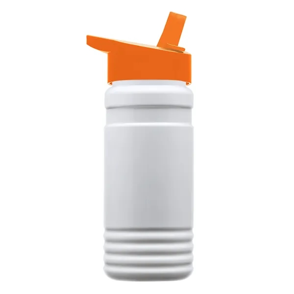Big Grip 20 oz. Transparent Bottle -Flip Straw Lid... from ASI 40480 Koozie Group