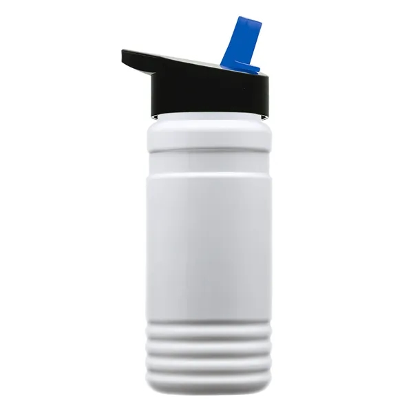 Big Grip 20 oz. Transparent Bottle -Flip Straw Lid... from ASI 40480 Koozie Group