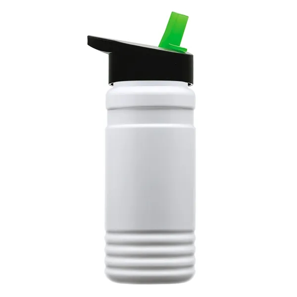 Big Grip 20 oz. Transparent Bottle -Flip Straw Lid... from ASI 40480 Koozie Group