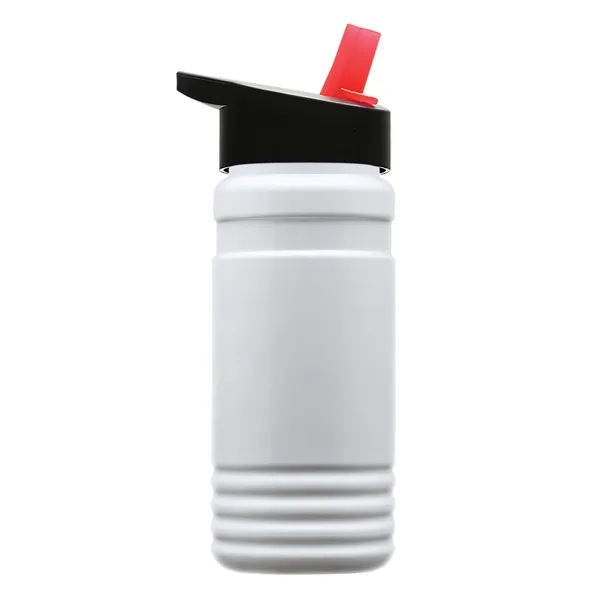 Big Grip 20 oz. Transparent Bottle -Flip Straw Lid... from ASI 40480 Koozie Group