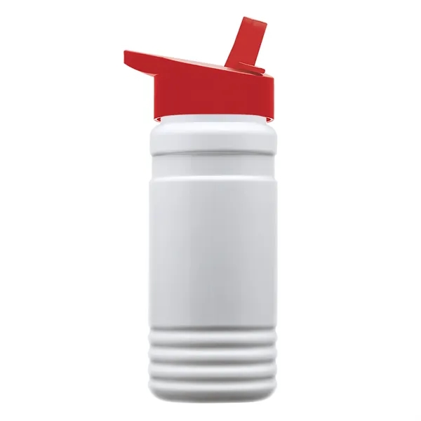 Big Grip 20 oz. Transparent Bottle -Flip Straw Lid... from ASI 40480 Koozie Group