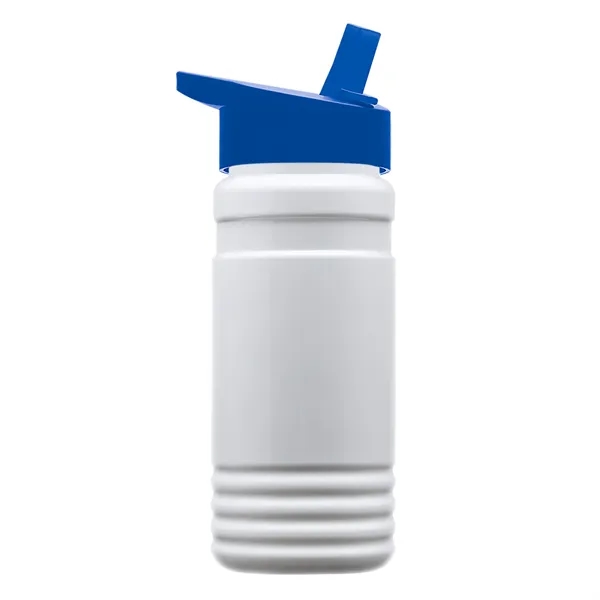 Big Grip 20 oz. Transparent Bottle -Flip Straw Lid... from ASI 40480 Koozie Group