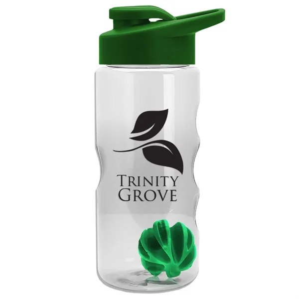 22 Oz. Mini Shaker Bottle with Drink Thru Lid... from ASI 40480 Koozie Group