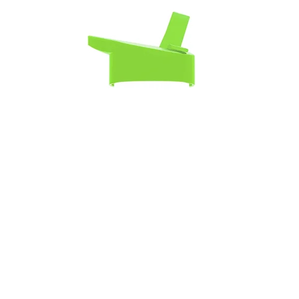 Big Grip 20 oz. Transparent Bottle -Flip Straw Lid... from ASI 40480 Koozie Group