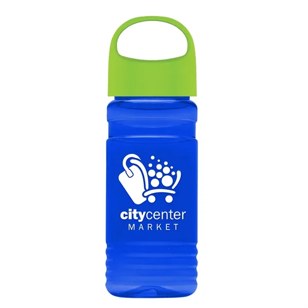 UpCycle Mini - 20 Oz. RPET Bottle With Oval Crest Lid.... from ASI 40480 Koozie Group