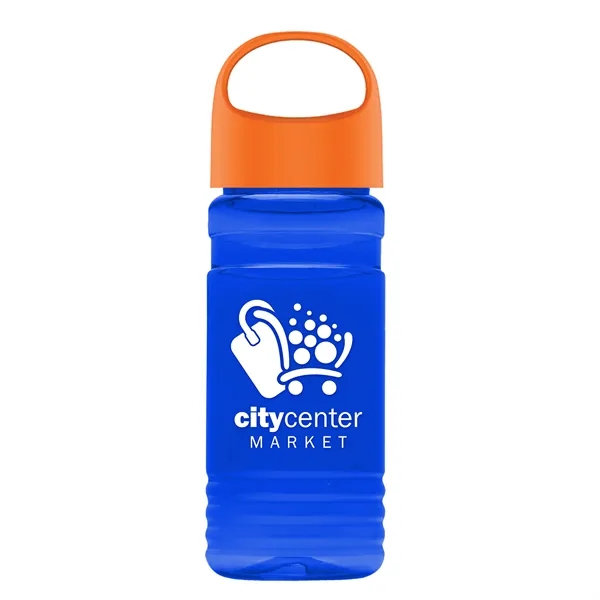 UpCycle Mini - 20 Oz. RPET Bottle With Oval Crest Lid.... from ASI 40480 Koozie Group