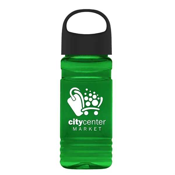 UpCycle Mini - 20 Oz. RPET Bottle With Oval Crest Lid.... from ASI 40480 Koozie Group