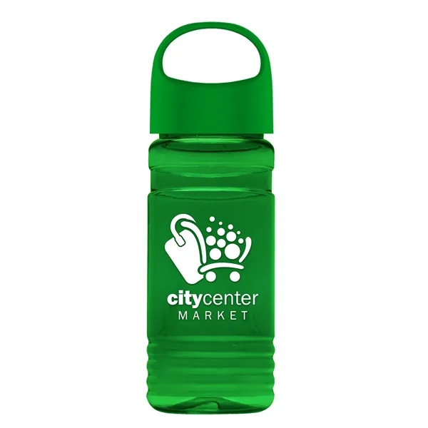 UpCycle Mini - 20 Oz. RPET Bottle With Oval Crest Lid.... from ASI 40480 Koozie Group