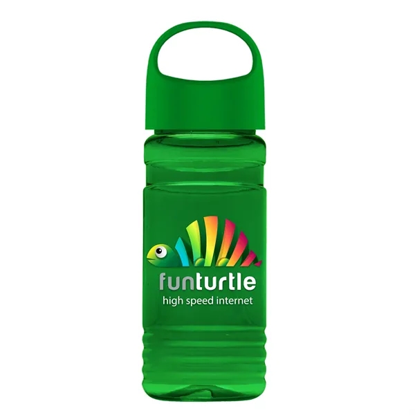 UpCycle Mini - 20 Oz. RPET Bottle With Oval Crest Lid.... from ASI 40480 Koozie Group
